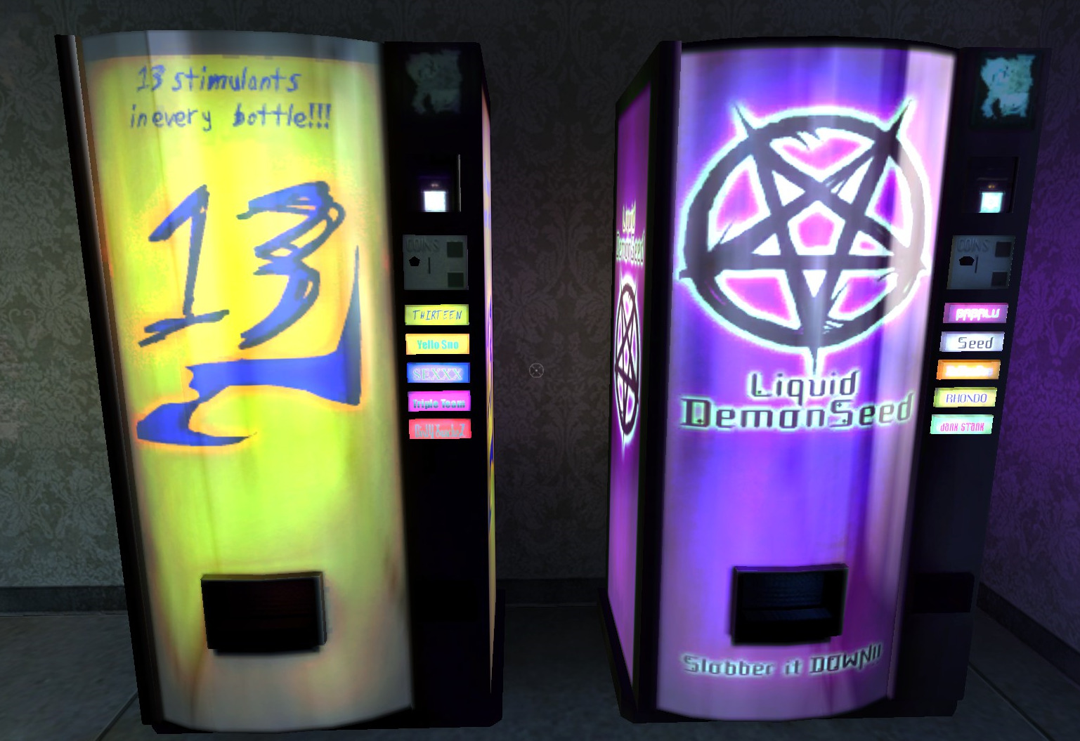 vampire soda machines